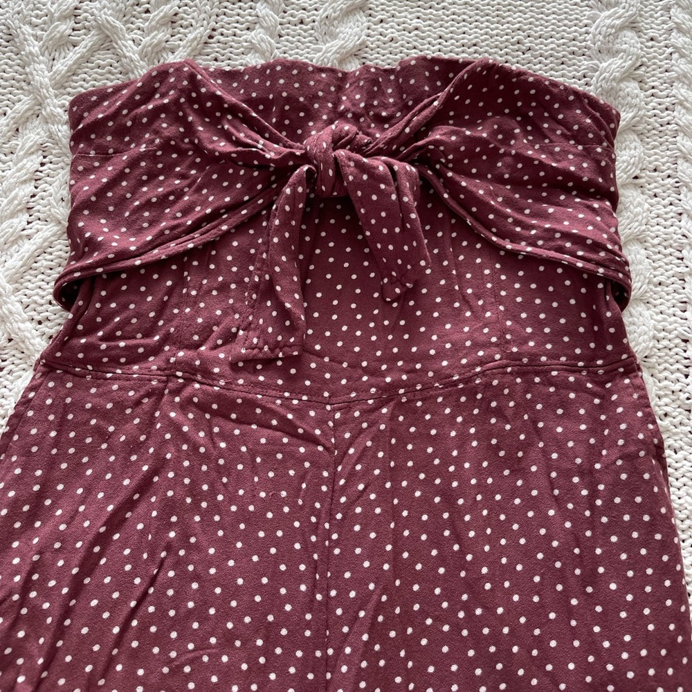 ABERCROMBIE & FITCH POLKA DOT JUMPSUIT